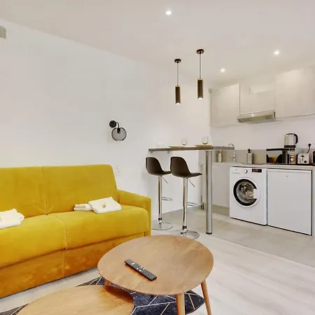 公寓 Fully Renovated Studio Buttes-chaumont *