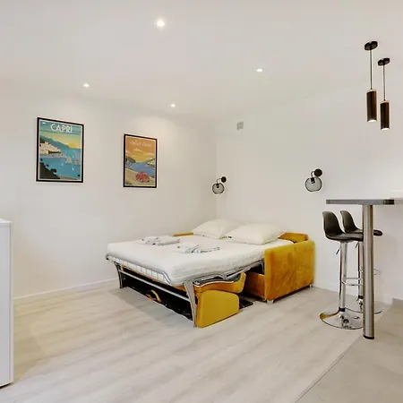 Fully Renovated Studio Buttes-chaumont Lägenhet
